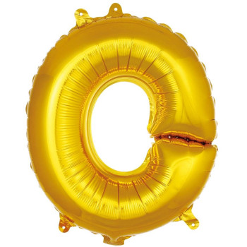 O- HARF 16 İNC GOLD RENK BALON 36 CM O- HARF 16 İNC GOLD RENK BALON 36 CM