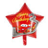 18 İNC YILDIZ KIRMIZI ARABA FOLYO BALON