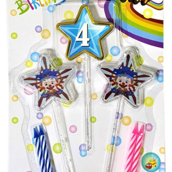 3D GÖRÜNÜMLÜ MUM 4 YAŞ YILDIZ MODELİ MAVİ 12.5CM PK:12 3D GÖRÜNÜMLÜ MUM 4 YAŞ YILDIZ MODELİ MAVİ 12.5CM PK:12