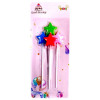 4 LÜ ÇUBUKLU YILDIZ RENGARENK MUM 13.5CM