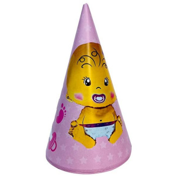 8 Lİ BEBEK PEMBE ŞAPKA 8 Lİ BEBEK PEMBE ŞAPKA