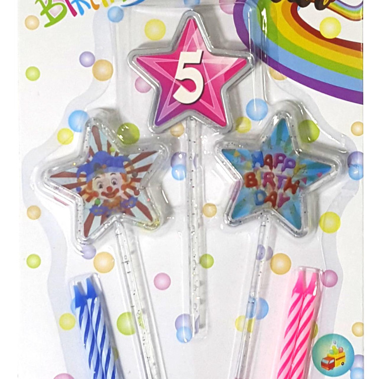 3D GÖRÜNÜMLÜ MUM 5 YAŞ YILDIZ MODELİ PEMBE 12.5CM PK:12 3D GÖRÜNÜMLÜ MUM 5 YAŞ YILDIZ MODELİ PEMBE 12.5CM PK:12