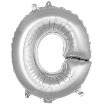 O- HARF 16 İNC GÜMÜŞ RENK BALON 36 CM O- HARF 16 İNC GÜMÜŞ RENK BALON 36 CM