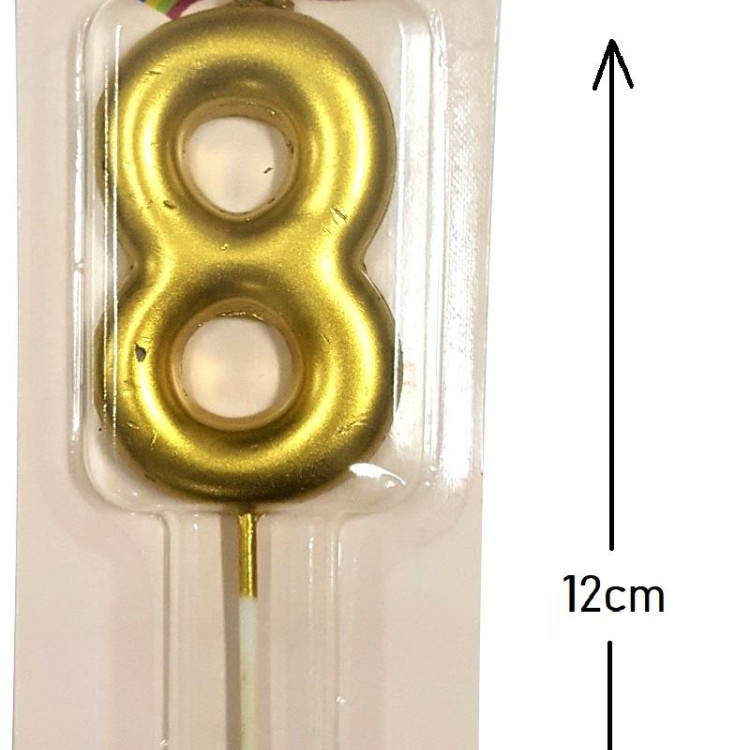 6 LI KIVRIMLI GÜMÜŞ MUM 16 CM