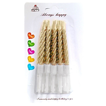 10 LU KÜÇÜK BURGULU GOLD MUM 7.5CM PK:50 KL:600 10 LU KÜÇÜK BURGULU GOLD MUM 7.5CM PK:50 KL:600