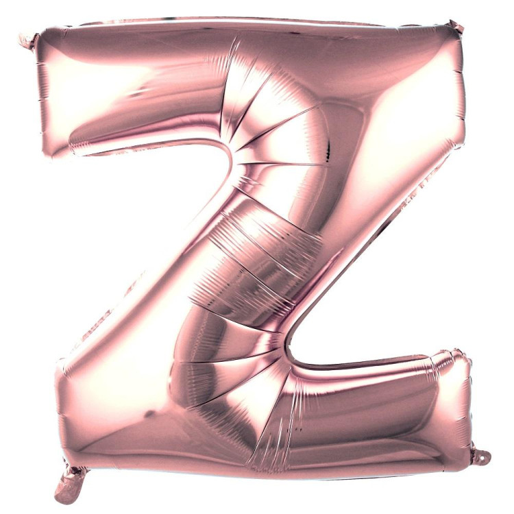 Z- HARF 40 İNC ROSEGOLD RENK BALON 100 CM Z- HARF 40 İNC ROSEGOLD RENK BALON 100 CM