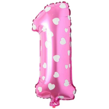 1- RAKAM 16 İNC PEMBE RENK BALON 36 CM 1- RAKAM 16 İNC PEMBE RENK BALON 36 CM