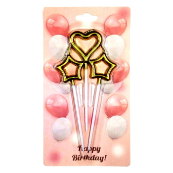 3 LÜ ÇUBUKLU ORTASI BOŞ 1 KALP 2 YILDIZ GOLD MUM 3 LÜ ÇUBUKLU ORTASI BOŞ 1 KALP 2 YILDIZ GOLD MUM