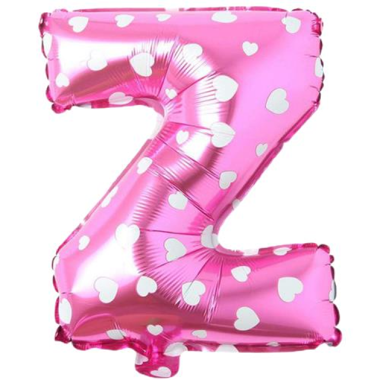 Z- HARF 16 İNC PEMBE RENK BALON 36 CM Z- HARF 16 İNC PEMBE RENK BALON 36 CM