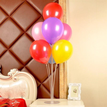 7 Lİ BALON STANDI ŞEFFAF 7 Lİ BALON STANDI ŞEFFAF
