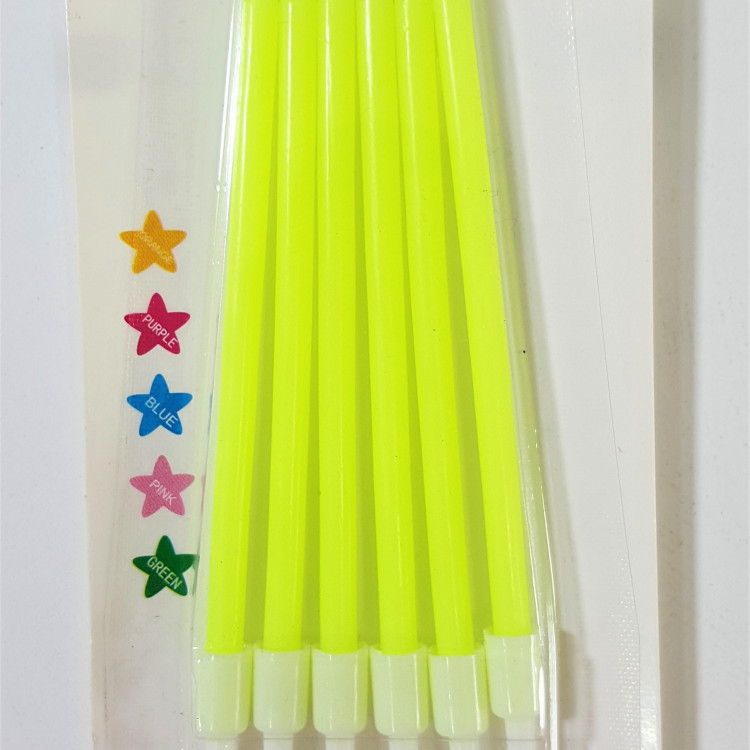 6 LI MAKARON ASETATLI SARI MUM PK:60