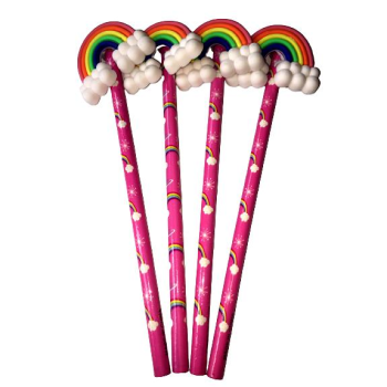 GÖKKUŞAĞI BAŞLIKLI KURŞUN KALEM GÖKKUŞAĞI BAŞLIKLI KURŞUN KALEM