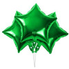 18 İNC YILDIZ YEŞİL RENK FOLYO BALON