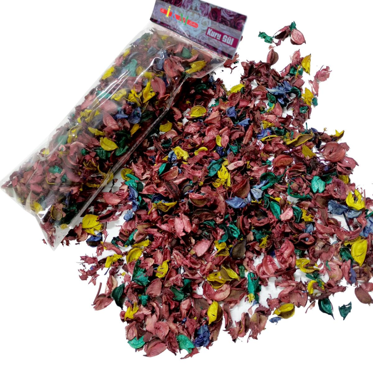 150 GR DEKORATİF RENKLİ GÜL KURUSU