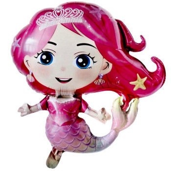 DENİZ KIZI FOLYO BALON 51*68,5 DENİZ KIZI FOLYO BALON 51*68,5