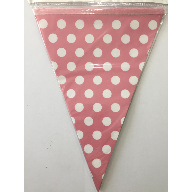 PUANLI PEMBE ÜÇGEN FLAMA