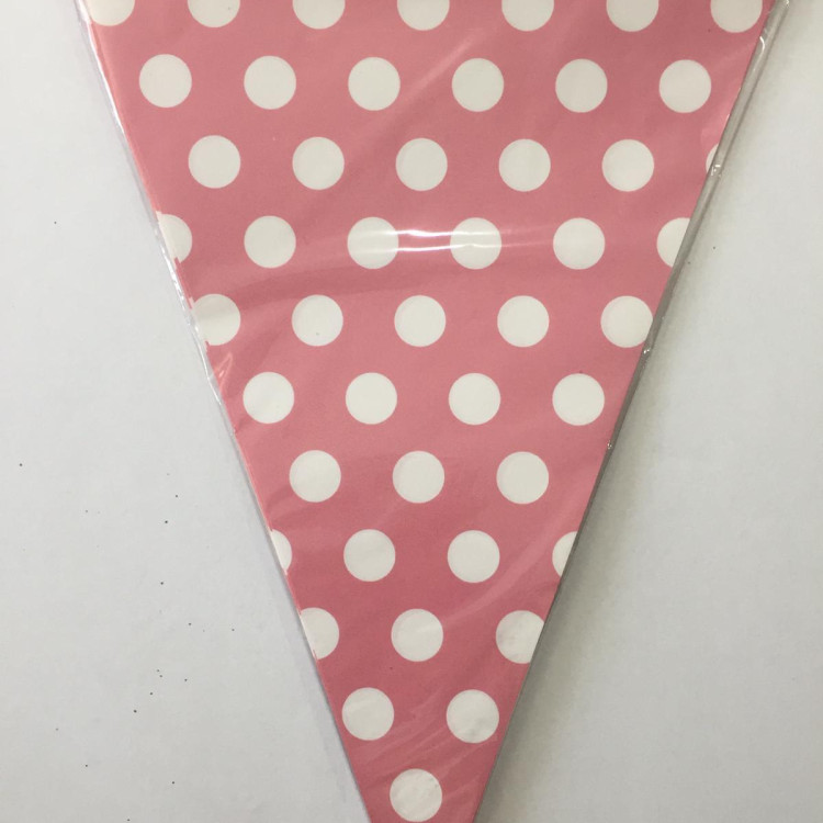 PUANLI PEMBE ÜÇGEN FLAMA