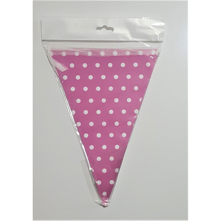 PUANLI PEMBE ÜÇGEN FLAMA