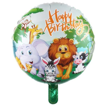 18 İNÇ YUVARLAK SAFARİ FOLYO BALON 43*43 18 İNÇ YUVARLAK SAFARİ FOLYO BALON 43*43