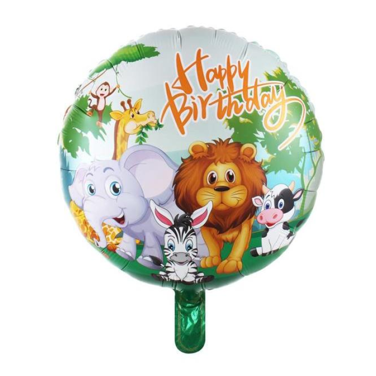 18 İNÇ YUVARLAK SAFARİ FOLYO BALON 43*43