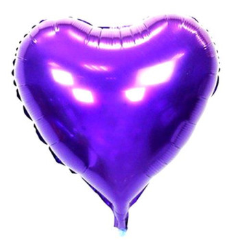 24 İNC KALP MOR RENK FOLYO BALON 24 İNC KALP MOR RENK FOLYO BALON