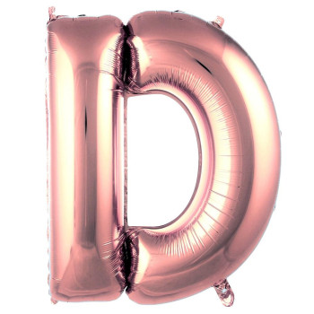 D- HARF 40 İNC ROSEGOLD RENK BALON 100 CM D- HARF 40 İNC ROSEGOLD RENK BALON 100 CM