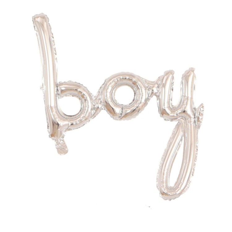 BOY GÜMÜŞ FOLYO BALON BOY GÜMÜŞ FOLYO BALON