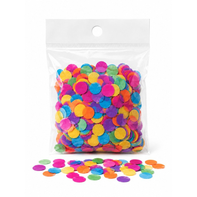 METALİZE BALON İÇİ GÖKKUŞAĞI RENKLİ PUL