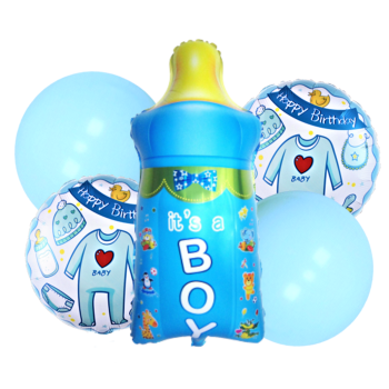 BİBERON MAVİ 5Lİ SET BALON BİBERON MAVİ 5Lİ SET BALON