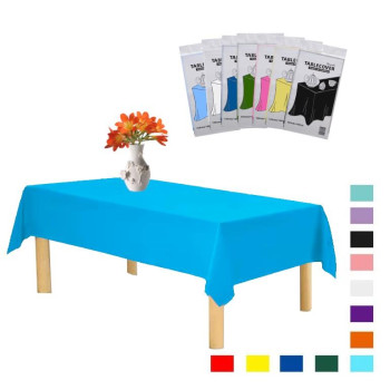PLASTİK MAVİ MASA ÖRTÜSÜ 120*180cm PLASTİK MAVİ MASA ÖRTÜSÜ 120*180cm