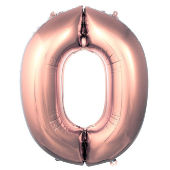 0- RAKAM 40 İNC ROSEGOLD RENK BALON 100 CM 0- RAKAM 40 İNC ROSEGOLD RENK BALON 100 CM