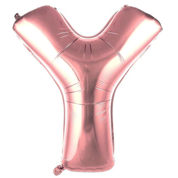 Y- HARF 40 İNC ROSEGOLD RENK BALON 100 CM Y- HARF 40 İNC ROSEGOLD RENK BALON 100 CM