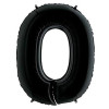 0- RAKAM 40 İNC SİYAH RENK BALON 100 CM 0- RAKAM 40 İNC SİYAH RENK BALON 100 CM