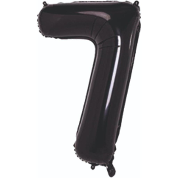 7- RAKAM 40 İNC SİYAH RENK BALON 100 CM 7- RAKAM 40 İNC SİYAH RENK BALON 100 CM