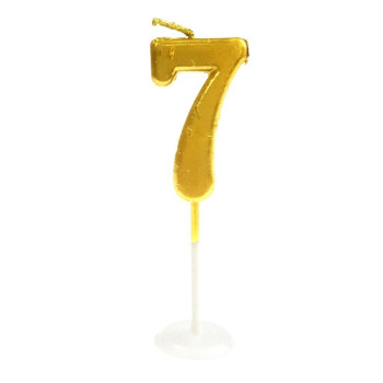 KÜÇÜK BOY 7 RAKAM GOLD MUM 8CM PK:100 KL:1000 KÜÇÜK BOY 7 RAKAM GOLD MUM 8CM PK:100 KL:1000