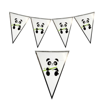 PANDA İYİKİ DOĞDUN ÜÇGEN FLAMA PANDA İYİKİ DOĞDUN ÜÇGEN FLAMA