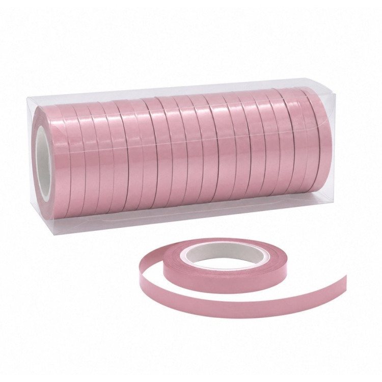 25 MT METALİZE PEMBE RAFYA 20 Lİ