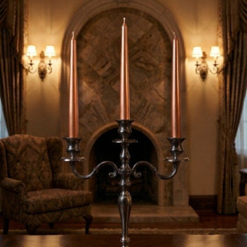 25 CM ŞAMDAN ROSEGOLD MUM 25 CM ŞAMDAN ROSEGOLD MUM