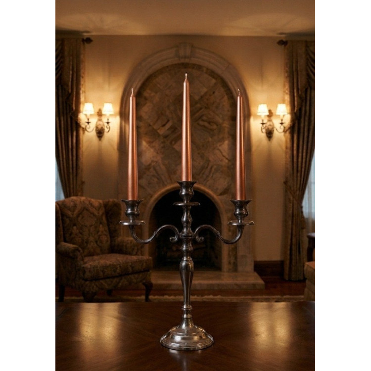 25 CM ŞAMDAN ROSEGOLD MUM