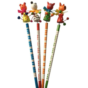 KARAKTER AHŞAP BAŞLIKLI KURŞUN KALEM