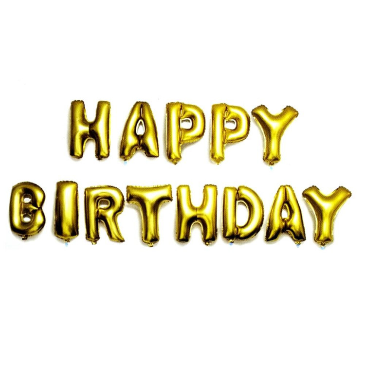 HAPPY BİRTHDAY GOLD SET BALON HAPPY BİRTHDAY GOLD SET BALON