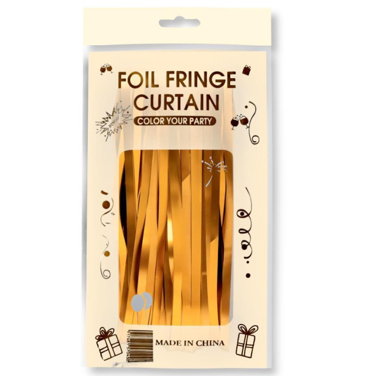 İTHAL METALİZE ROSEGOLD MASA ETEĞİ 70*300cm