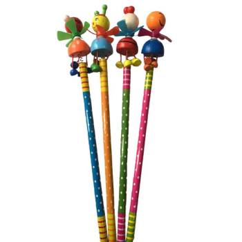 KARAKTER AHŞAP BAŞLIKLI KURŞUN KALEM KARAKTER AHŞAP BAŞLIKLI KURŞUN KALEM