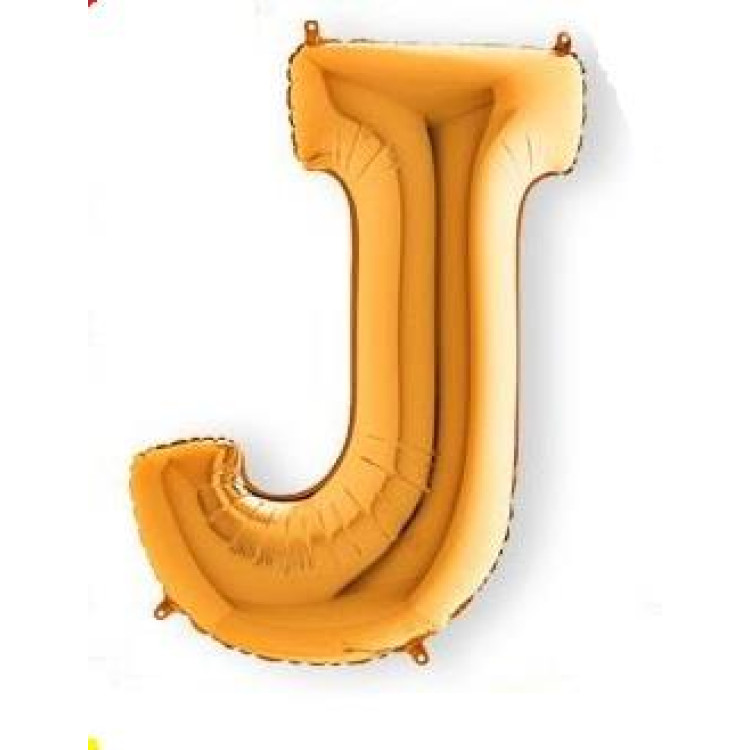 J- HARF 16 İNC GOLD RENK BALON 36 CM
