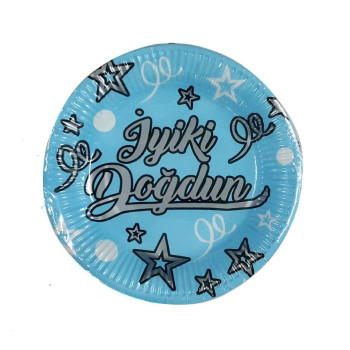 8 Lİ İYİKİ DOĞDUN MAVİ TABAK 8 Lİ İYİKİ DOĞDUN MAVİ TABAK