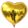 34 İNC KALP GOLD FOLYO BALON 100 CM