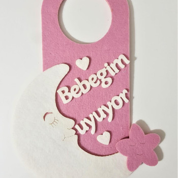 KEÇE KAPI TOKMAĞI PEMBE KEÇE KAPI TOKMAĞI PEMBE