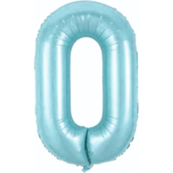 0- RAKAM 34 İNC MAVİ RENK BALON 76 CM 0- RAKAM 34 İNC MAVİ RENK BALON 76 CM