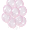 ŞEFFAF PEMBE LATEKS BALON 100 LÜ ŞEFFAF PEMBE LATEKS BALON 100 LÜ