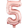 5- RAKAM 34 İNC ROSEGOLD RENK BALON 76 CM